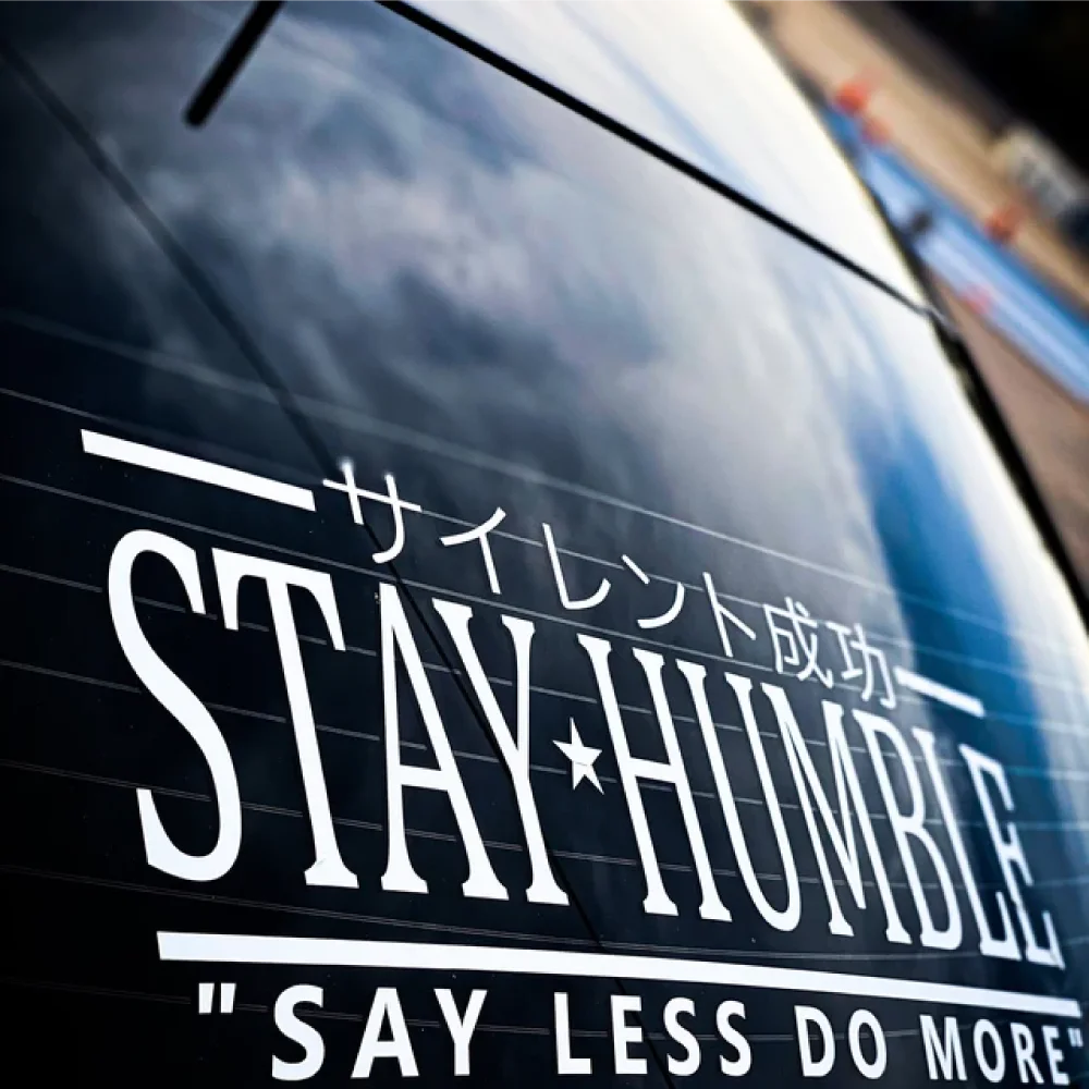 For Windshield Rear Window Japanese Decal Sticker Jdm Drift