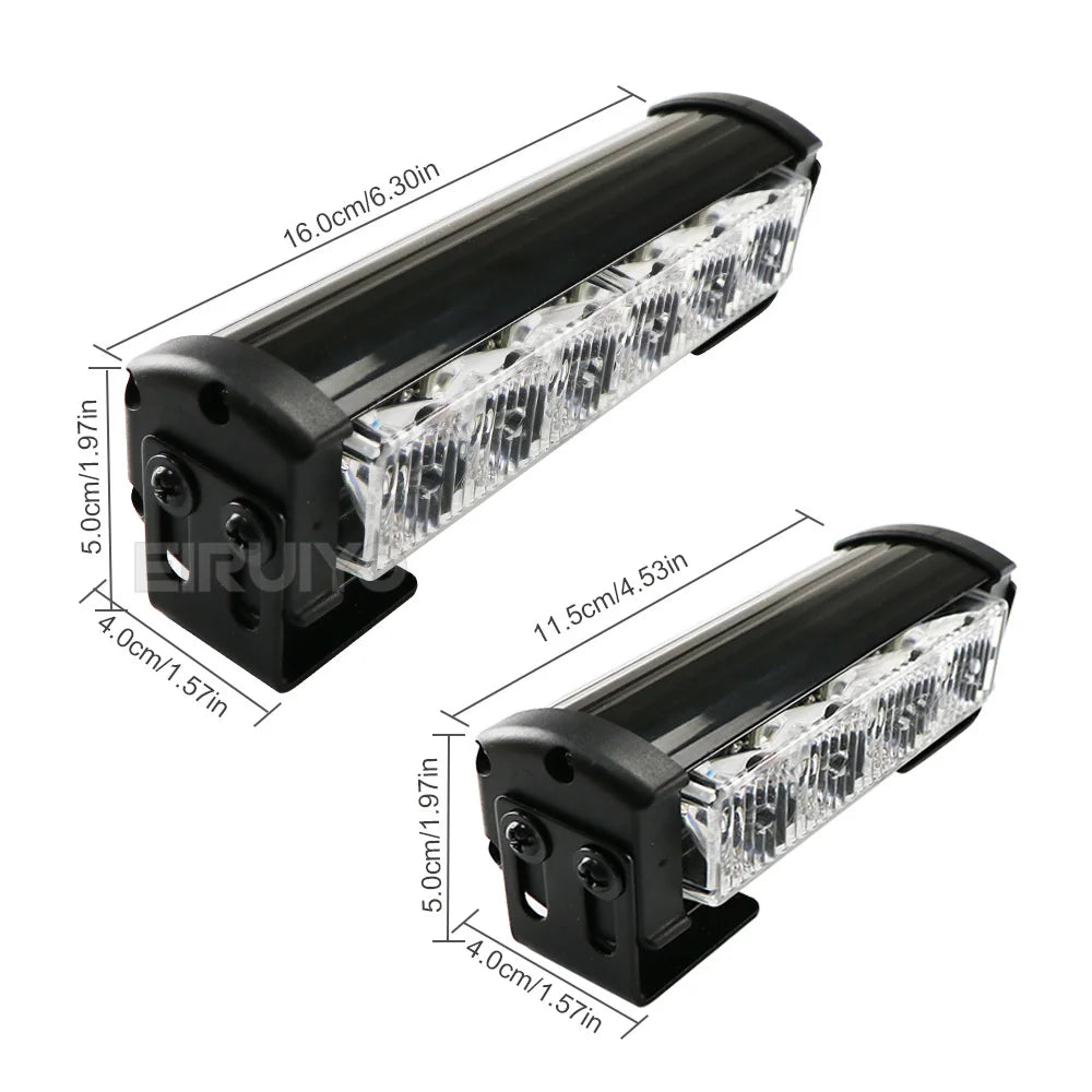 Amber White 2X4 2X6 Hight Truck Grille Strobe Lightbar