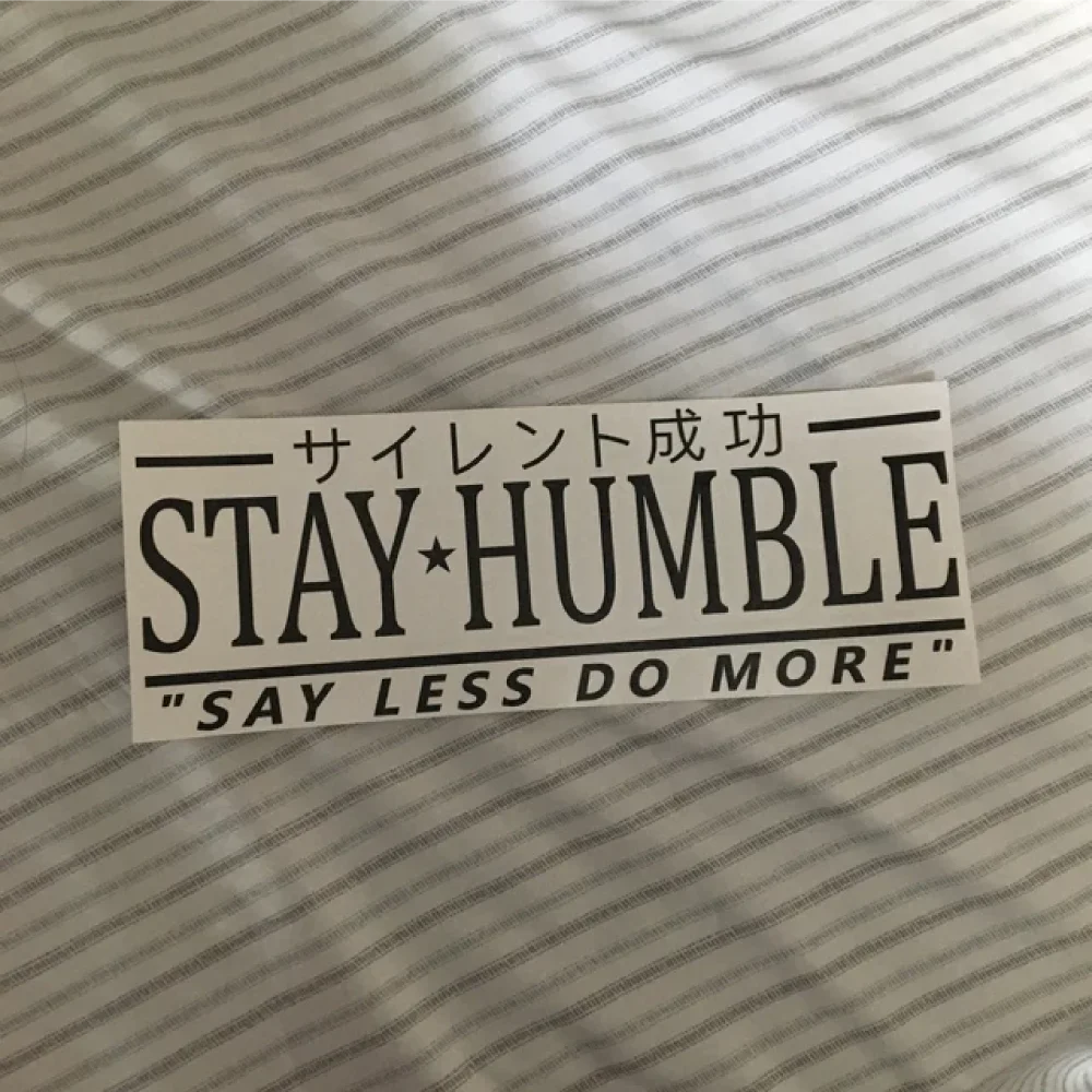 For Windshield Rear Window Japanese Decal Sticker Jdm Drift
