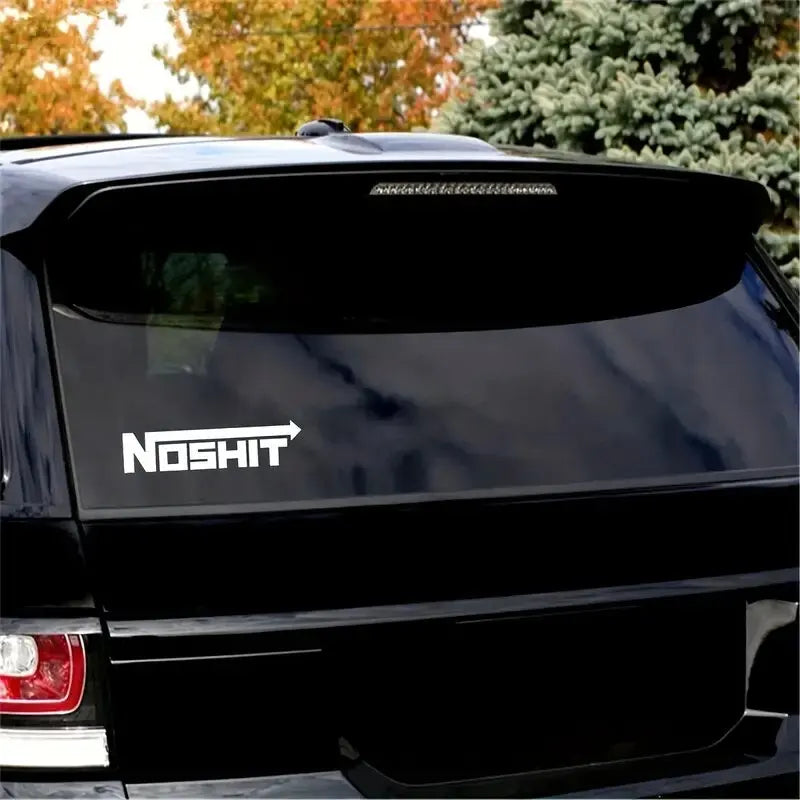 Noshit Nos Decal Funny Truck Vinyl Sticker Jdm Racing