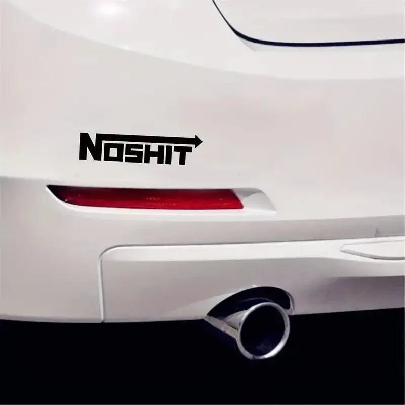 Noshit Nos Decal Funny Truck Vinyl Sticker Jdm Racing