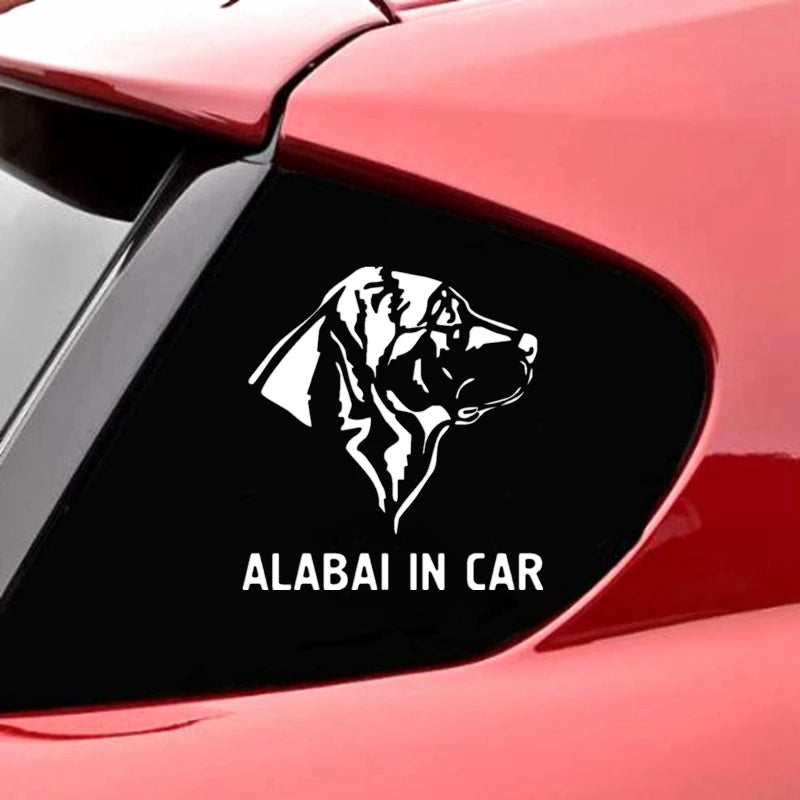 CK20422 Various Sizes die-cut Vinyl Decal Alabai In Sticker