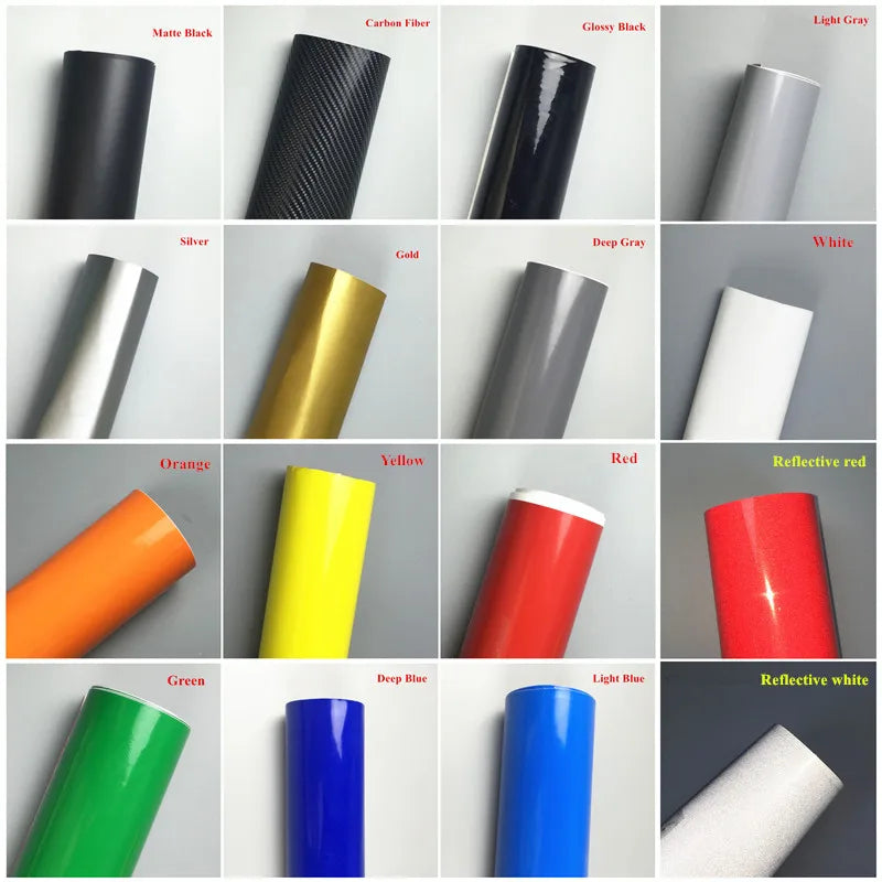 2PCS Door Side Skirt Sticker Performance Sport Stripes
