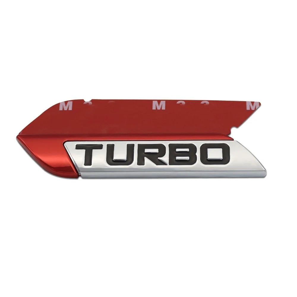 For Frod BMW Ford Dsycar 3D Metal Turbo Turbocharged Sticker