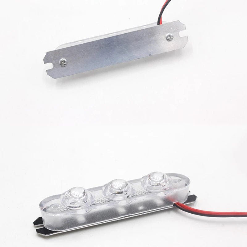 Pair Strobe Flasher Flash Stroboscopes Signal Warning Motorcycle