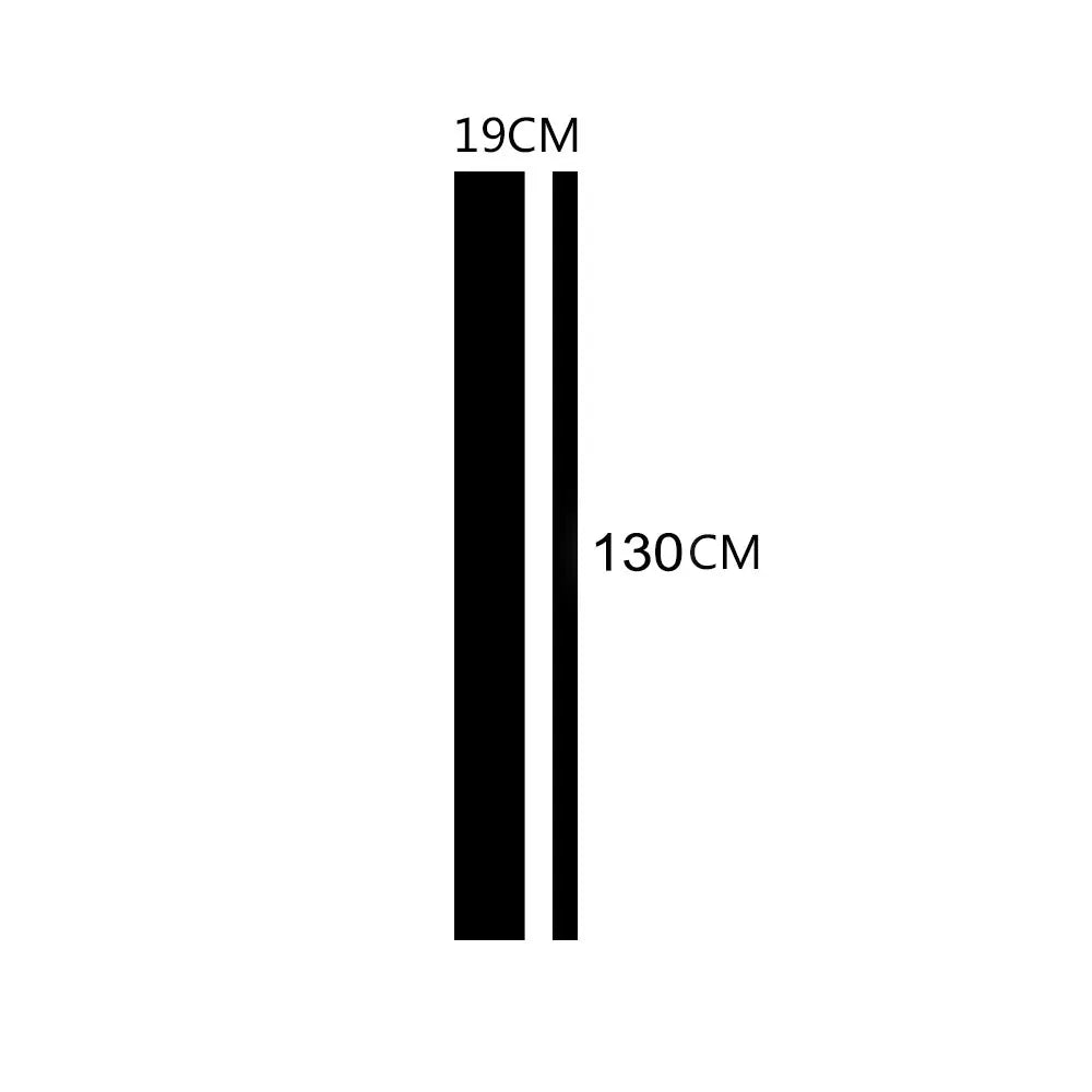 Hood Cover Sticker Classic Stripes Graphics Vinyl Film Decals