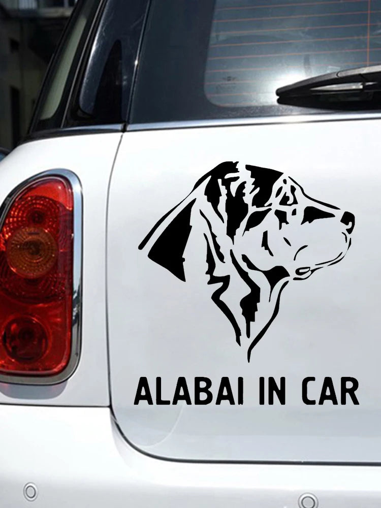CK20422 Various Sizes die-cut Vinyl Decal Alabai In Sticker