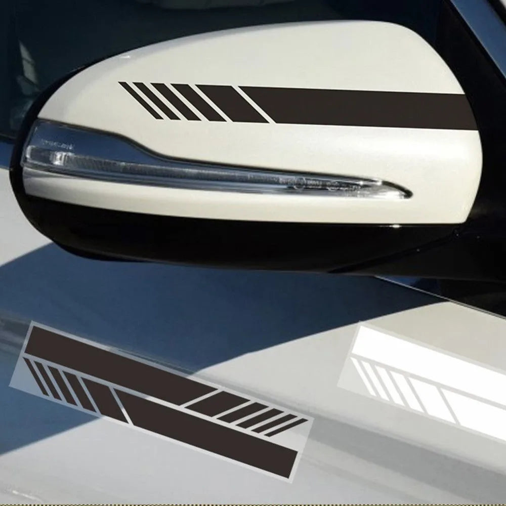 Bostar 2PCS SUV Vinyl Graphic Sticker Rearview Mirror Side