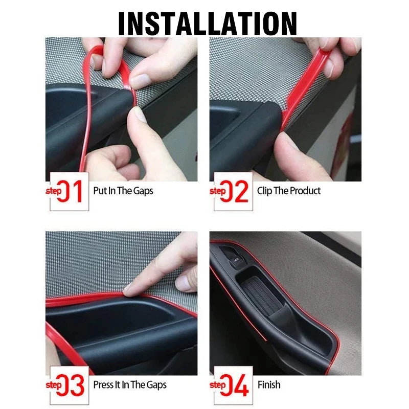 El Wire Interior Ambient Flex RGB Strip Flexible Atmosphere