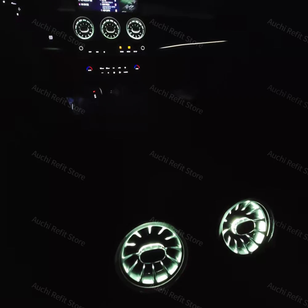 For Kia Stinger Ambient Light Turbine 12 Colors A C Nozzle Vents