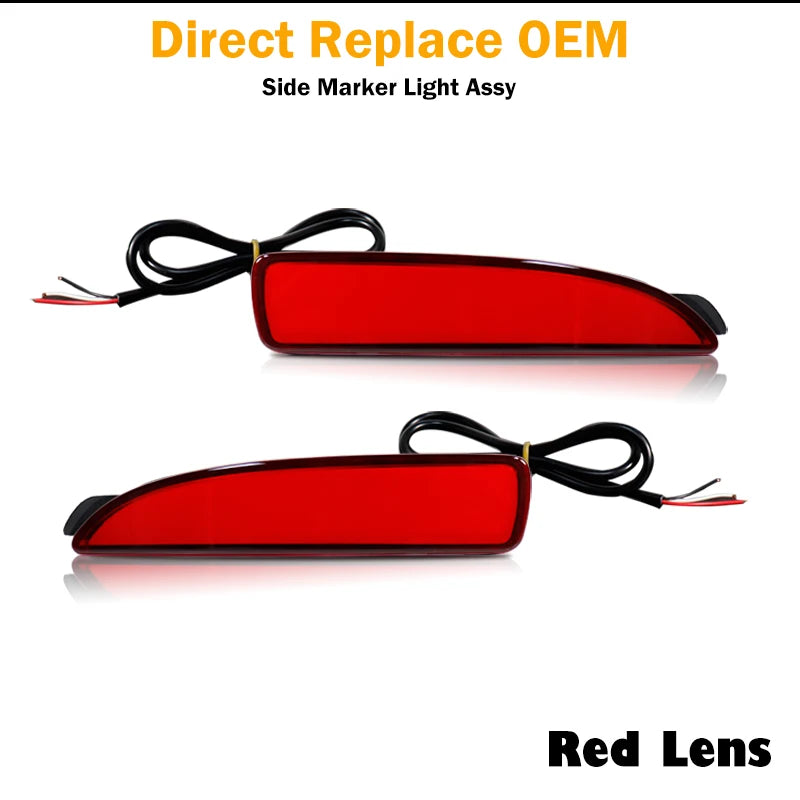 For Mazda 3 5 6 Function Ijdm Bumper Reflector As Tail Brake