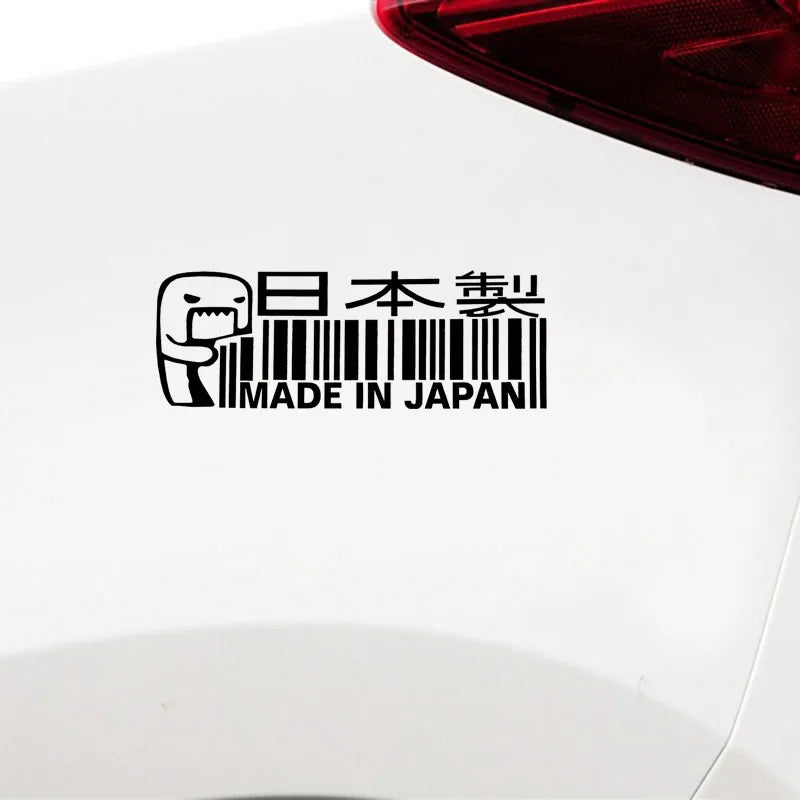 For BMW Audi Ford Jdm Made In Japan Funny Sticker Automobiles