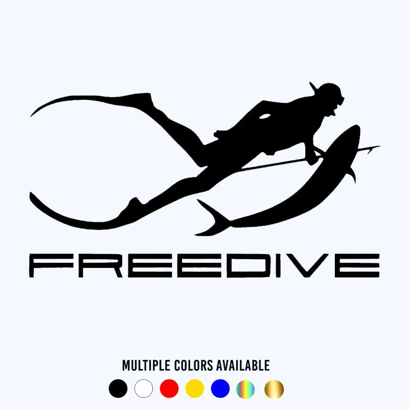 CK3343 Dive Vinyl Sticker Waterproof Cool Removable Decal
