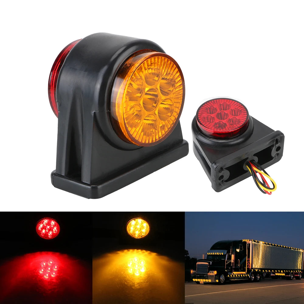 12V 24V Truck Trailer Position Corner Side Marker Turn