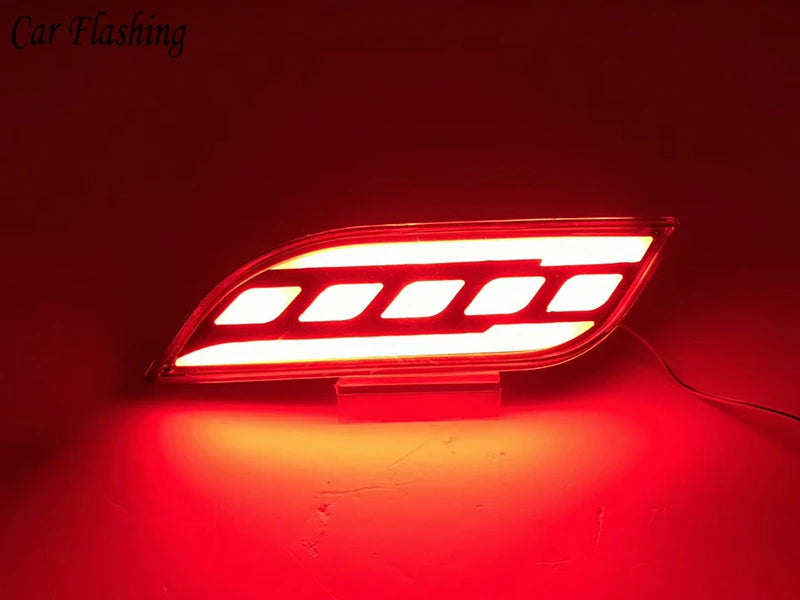 For Jeep Compass 2017 2018 2019 Flashing 1SET Reflector Rear