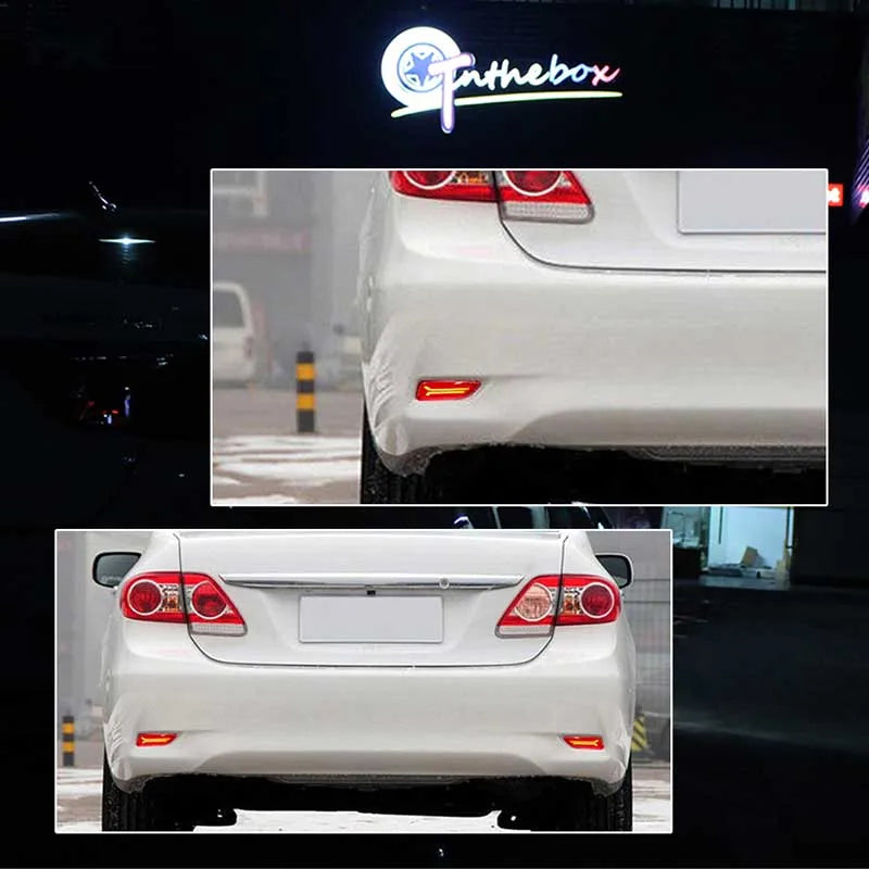 For 2011-2013 Toyota Corolla Lexus CT200h Rear Bumper Reflector