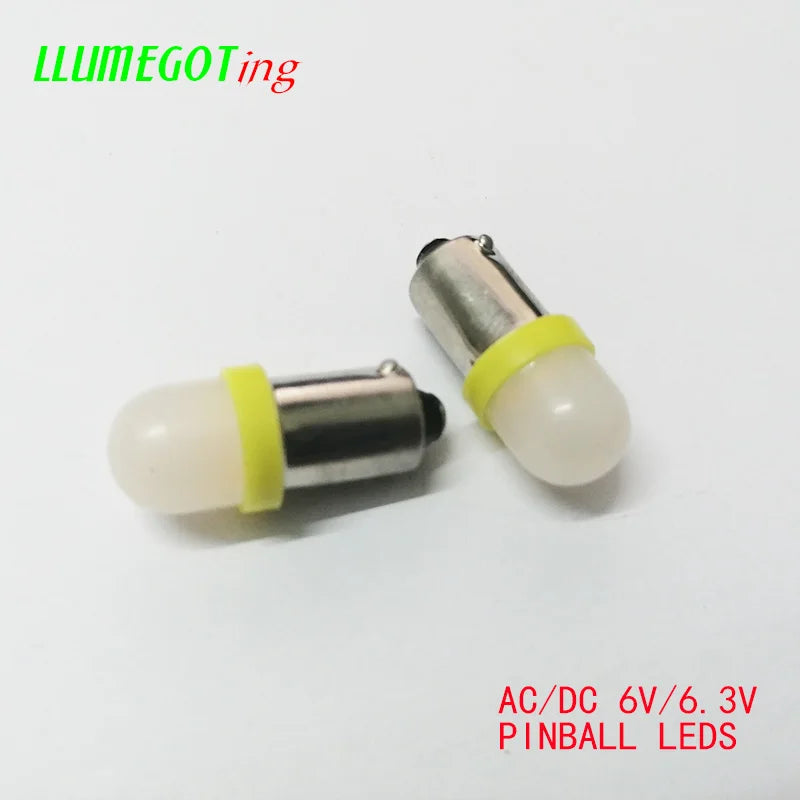 50PCS Milk White Dome ba9s T4W 1X smd5050 Non