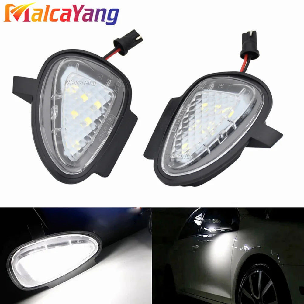 For VW Golf MK6 6 Mkvi Pieces Error Side Mirror Puddle Signal