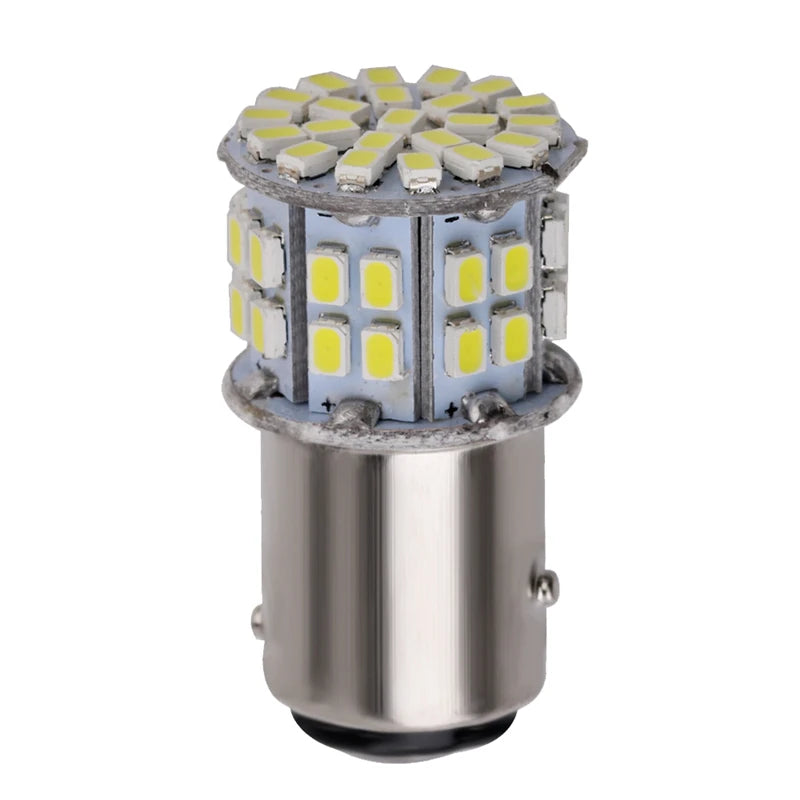 10PCS ba15s P21W S25 1156 Smd 1206 Dc 12V
