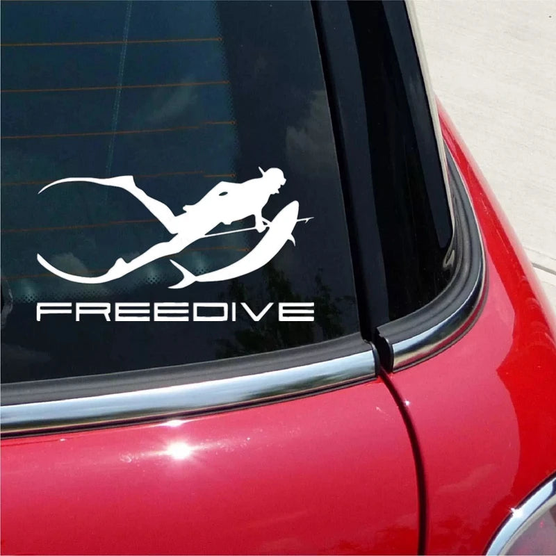 CK3343 Dive Vinyl Sticker Waterproof Cool Removable Decal