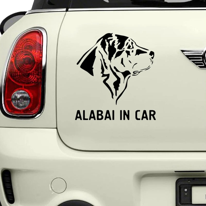 CK20422 Various Sizes die-cut Vinyl Decal Alabai In Sticker