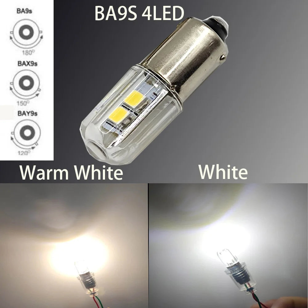 2PCS E10 T4W H21W ba9s BA9 756 1816 1891