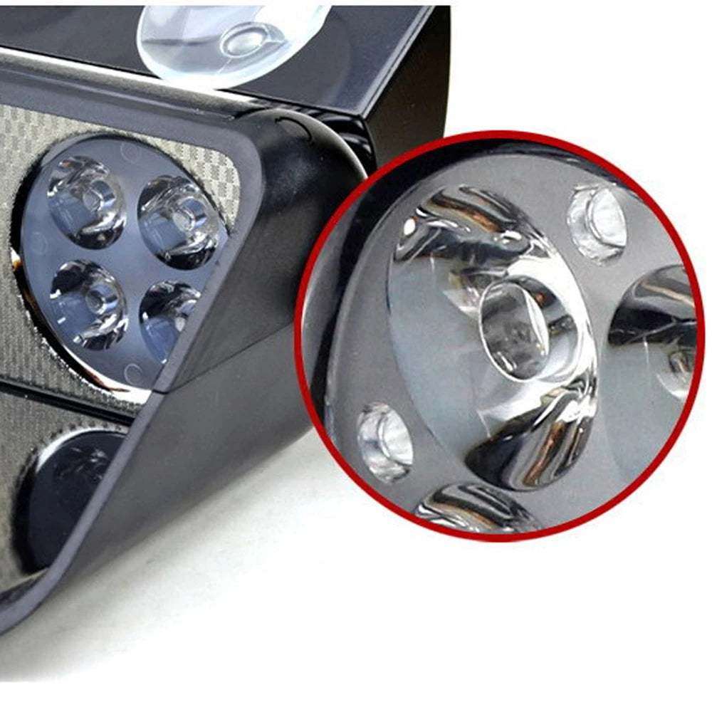Strobe Sucker Highlight Scoop Warning Fog Lamps Front Glass