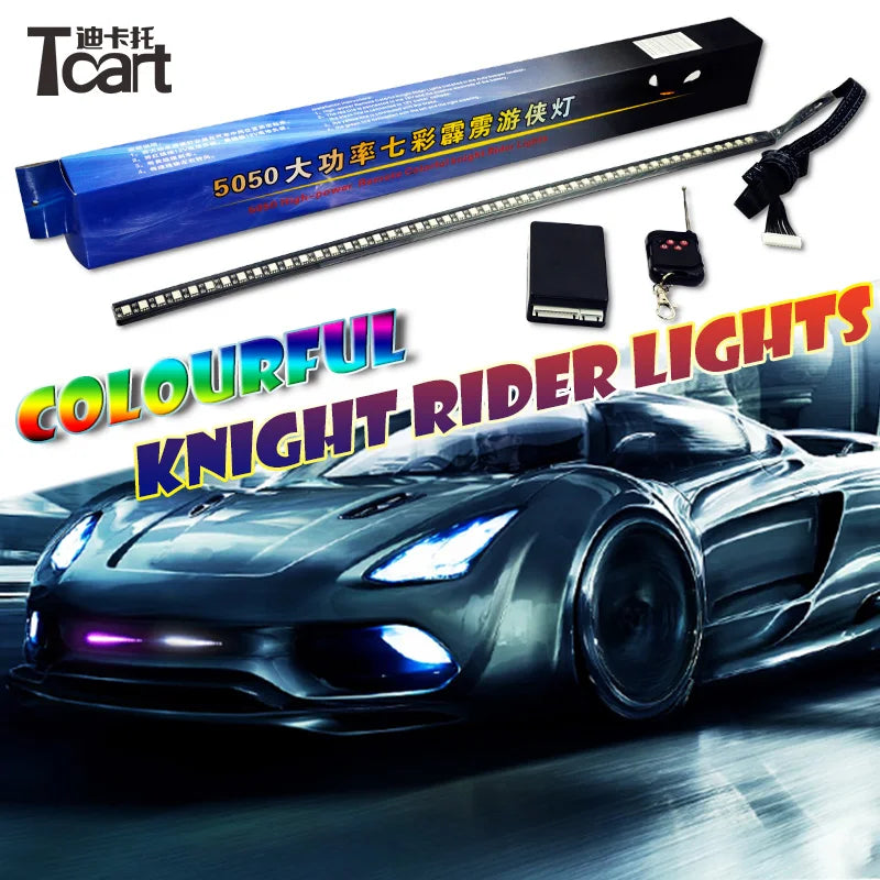 For Toyota Land Cruiser Prado Chr Strip Scan Knight Rider RGB