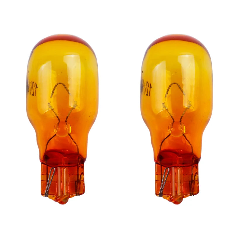 2PCS T15 W16W 12V 16W Side Bulb Halogen Warning