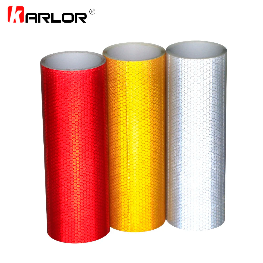 20cmx3m Safety Mark Reflective Tape Stickers Self Adhesive