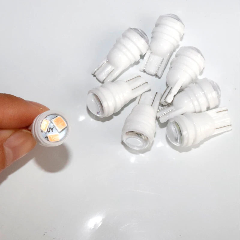 100PCS T10 Ceramic Smd 2835 Bulb 194 501 W5W