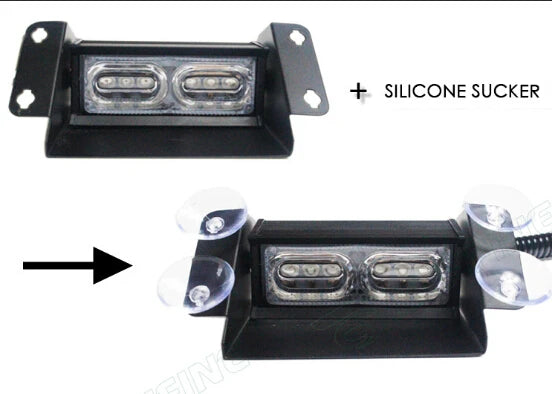 Strobe Flashlight Traffic Warning 1W kf-l3140
