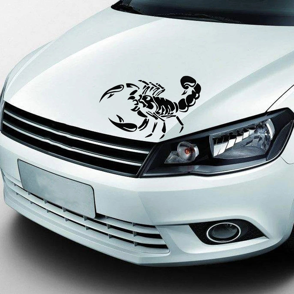 Fashion 3D Big Scorpion Reflective Personalized Bumper Stickers