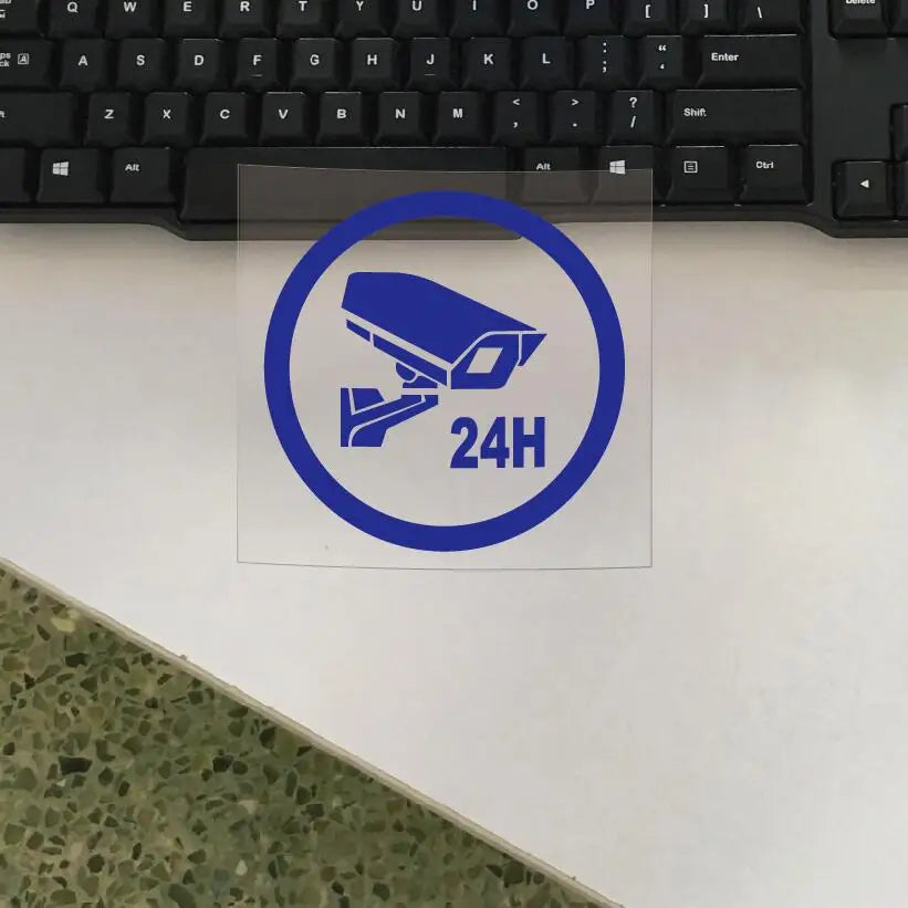 Waterproof Sticker Motorcycle Stickers Decals Camera Reflective