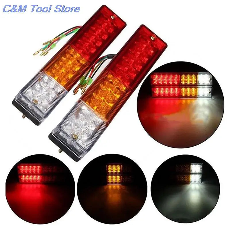 Leds 12V Waterproof Truck Tail Yacht Trailer Taillight Reversing