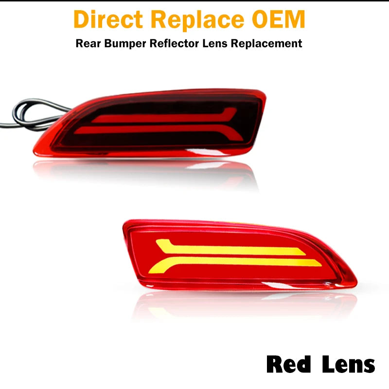 For 2011-2013 Toyota Corolla Lexus CT200h Rear Bumper Reflector