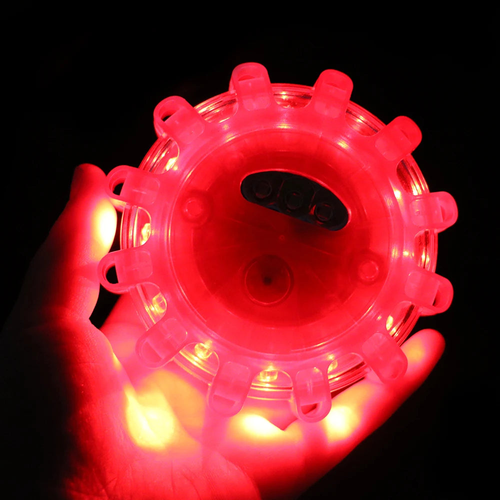 Flashing Strobe Barricade Warning Emergency Motorcycle Tailight