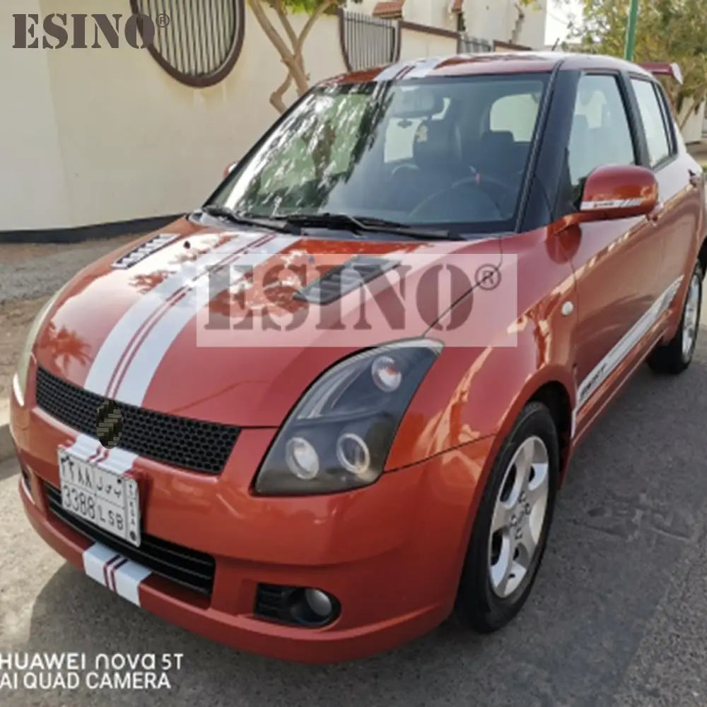 Selling Stripe Hood Covers Vinyl Sports Decal Head Sticker