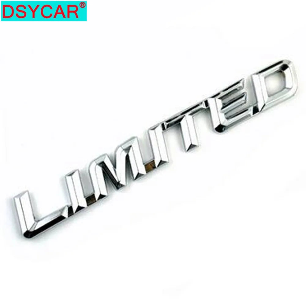 For Universal Dsycar 1PCS Fashion 3D Metal Limited Sticker