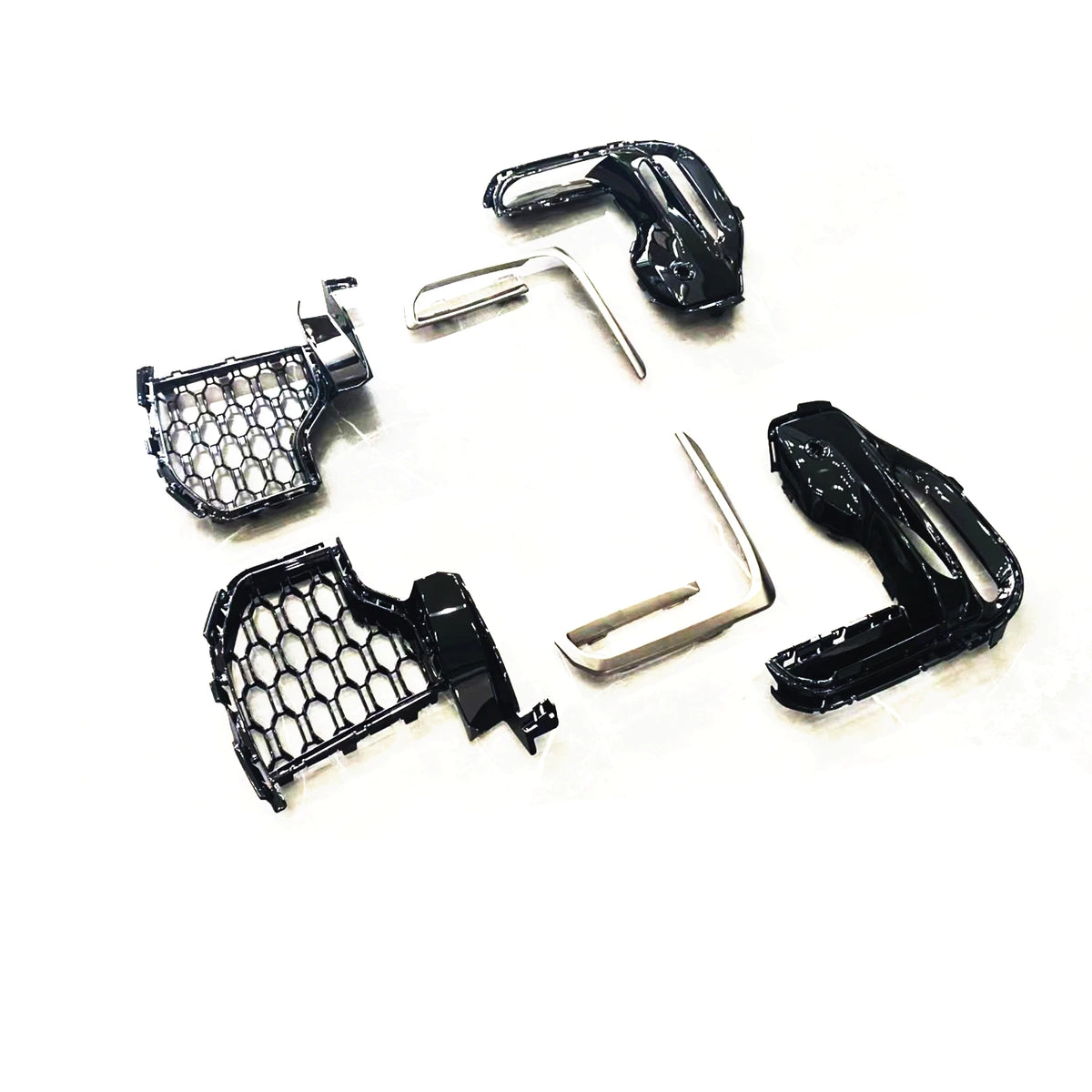 For BMW X5 G05 2019-2023 Front Bumper Side Air Vent Fog Grill