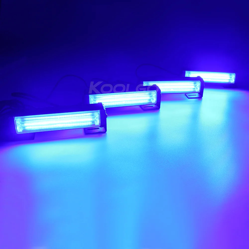 40W 80W Cob Front Grille Strobe Lightbar Fire Truck