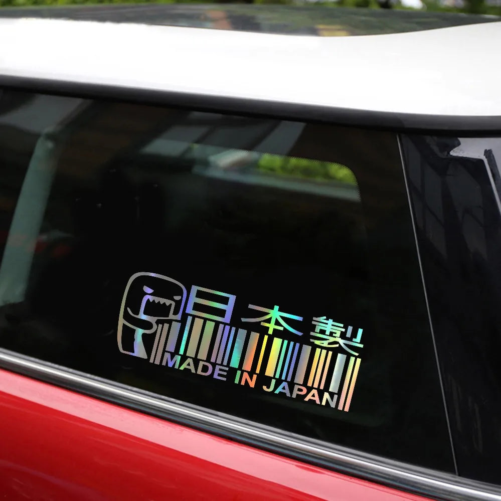 For BMW Audi Ford Jdm Made In Japan Funny Sticker Automobiles