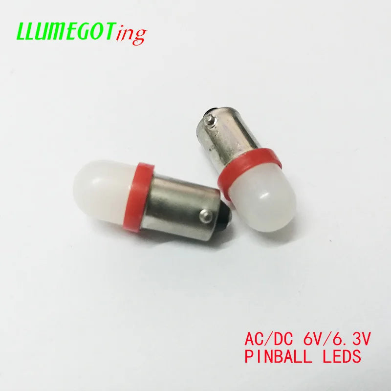 50PCS Milk White Dome ba9s T4W 1X smd5050 Non