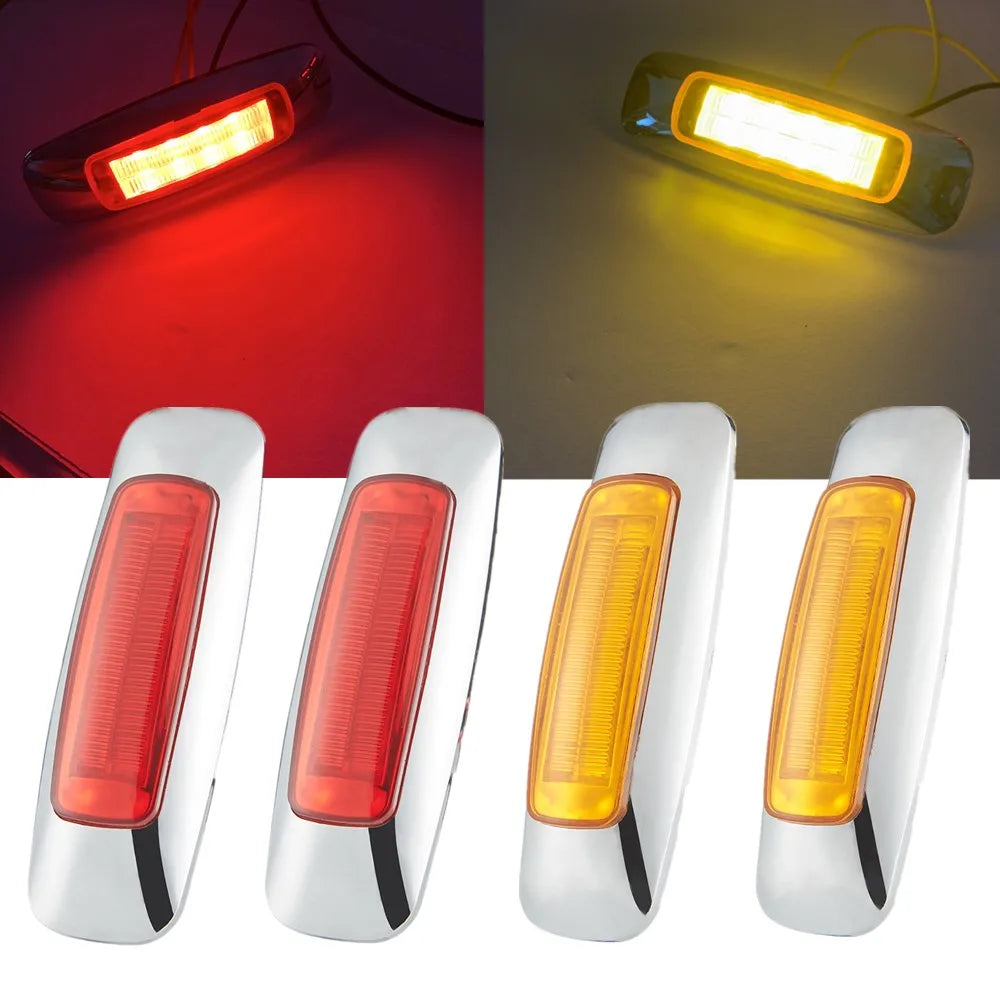 Front Rear Side Marker Turn Signal Truck Warning Strobe