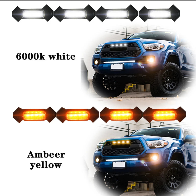 For 2016-up Toyota Tacoma W Trd Ijdm Front Grille Grill Raptor