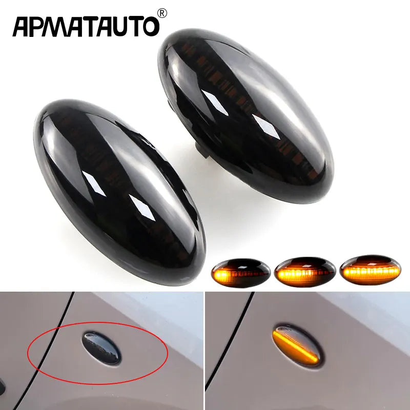 For Peugeot 307 206 Partner 407 Side Marker Turn Repeater Expert