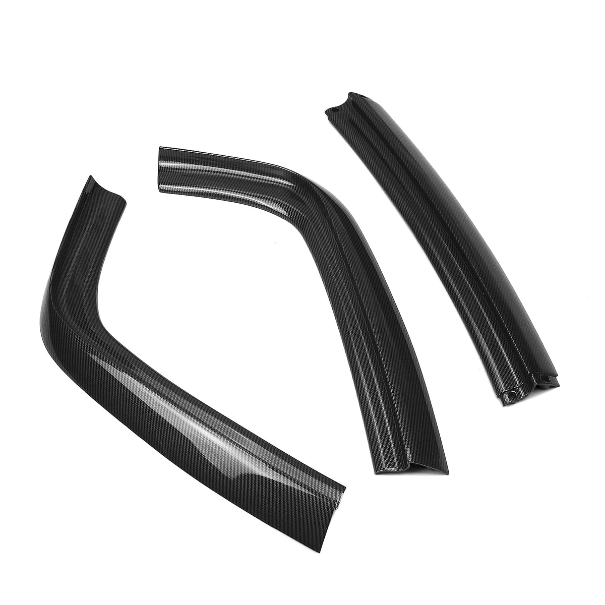 For 1991-1999 BMW E36 M3 4-Door Front Spoiler Lip Bumper Carbon