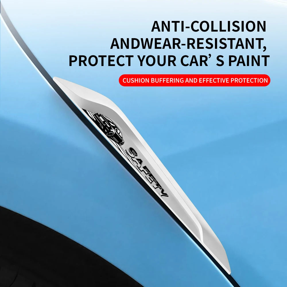 4PCS Night Glow Bumper Protector Thickened Pvc Silicone