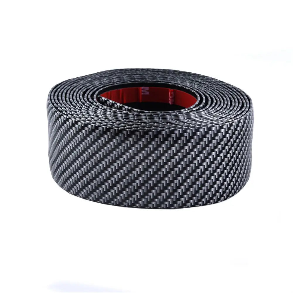 Threshold Protection Sill Protector Carbon Fiber Stickers Bumper