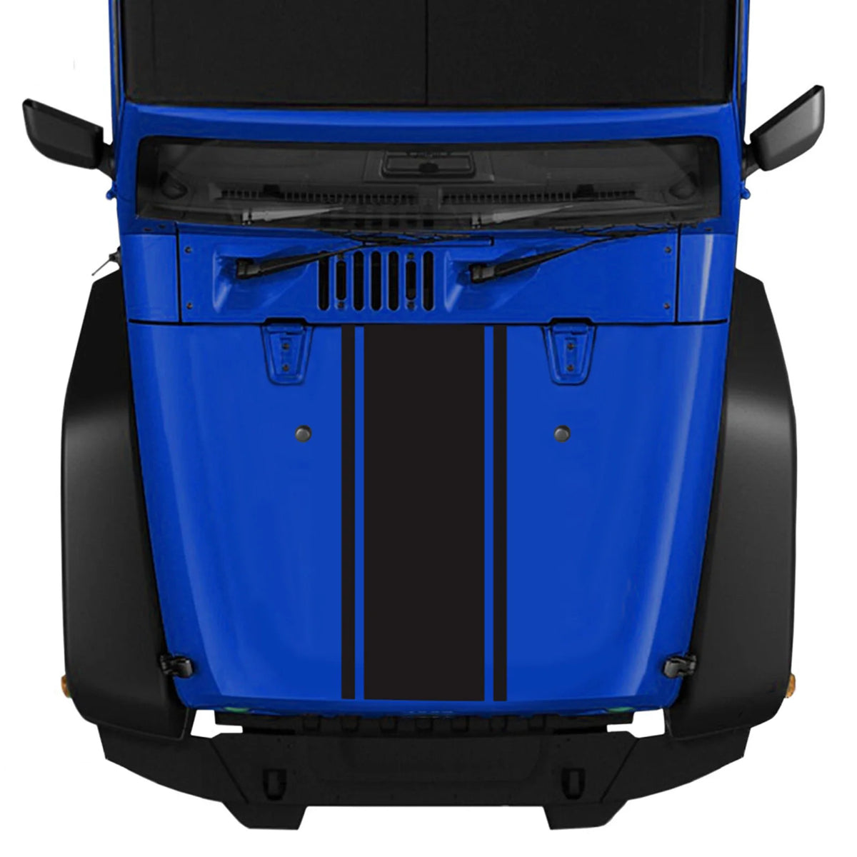 Hood Stripe Sticker Racing Stripes Body Side Vinyl Modified